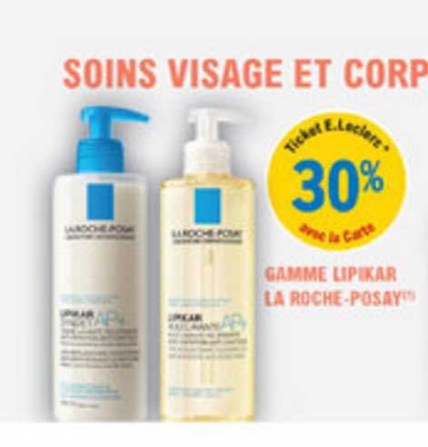 gamme lipikar la roche-posay