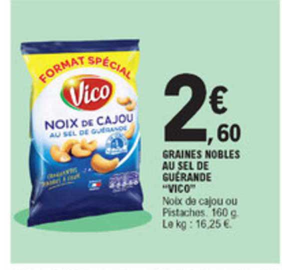 graines nobles au sel de guérande "vico"