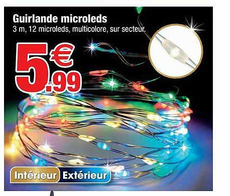 guirlande microleds