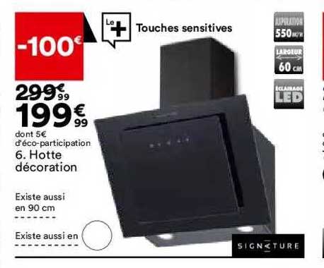 Hotte Décoration Signature