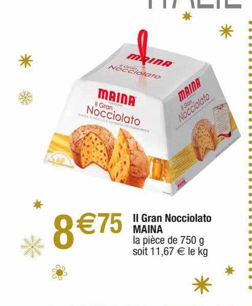 II gran nocciolato maina