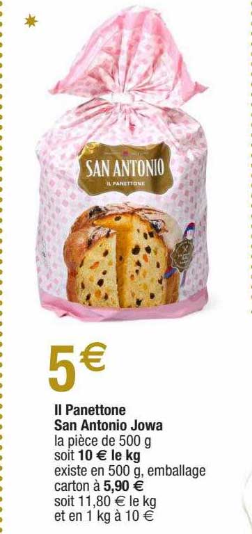 II panettone san antonio jowa
