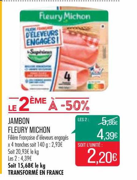 jambon fleury michon