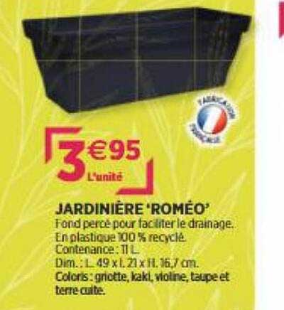 jardinière "roméo"