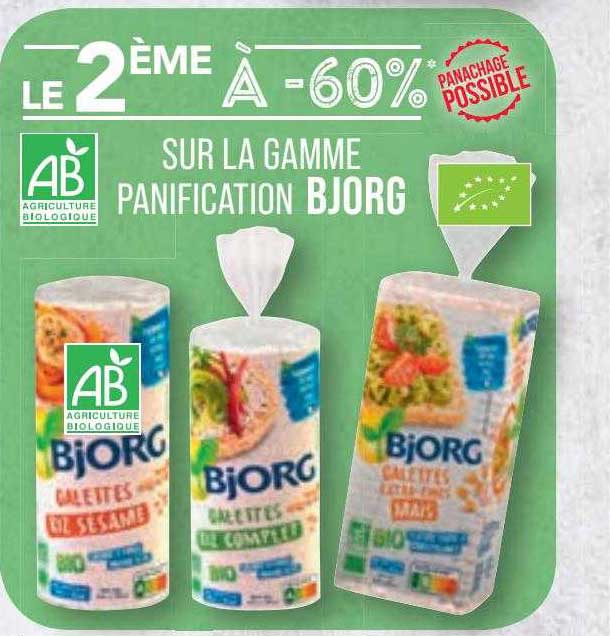 la gamme panification bjorg