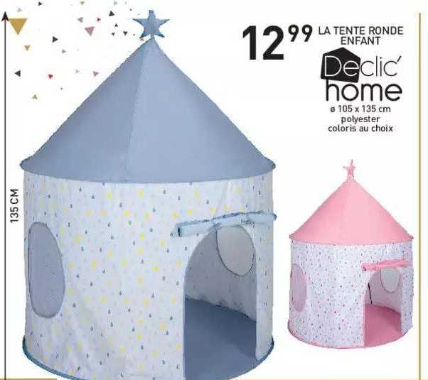 la tente ronde enfant declic' home