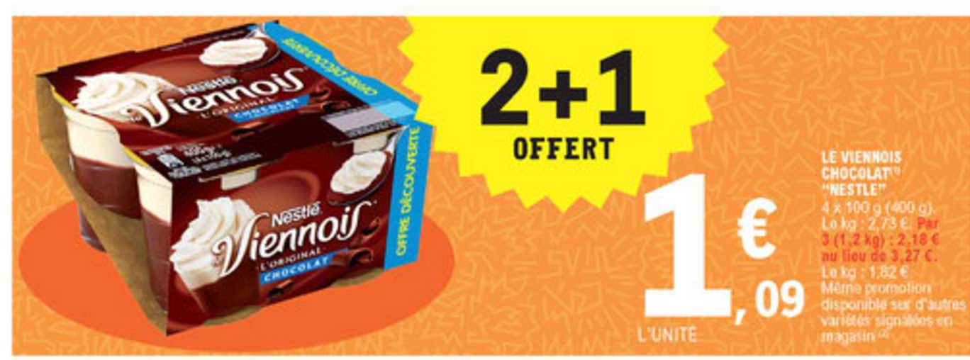 Le Viennois Chocolat "nestlé"