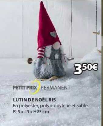 Lutin De Noël Ris