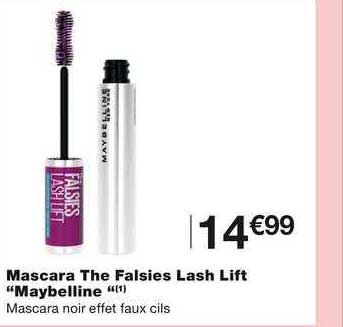mascara the falsie lash lift "maybelline"