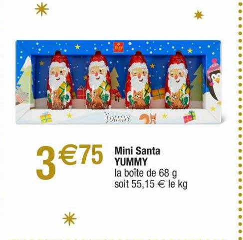 mini santa yummy