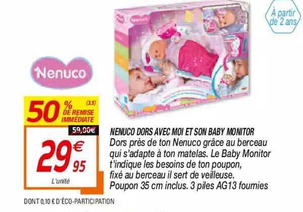 nenuco dors avec moi et son baby monitor