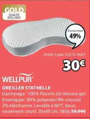Oreiller Stathelle Welllpur