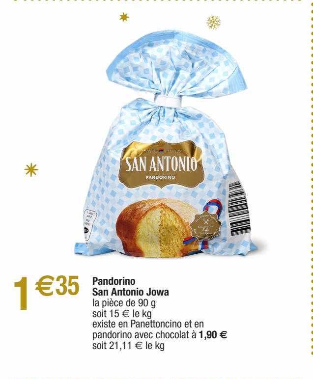 pandorino san antonio jowa