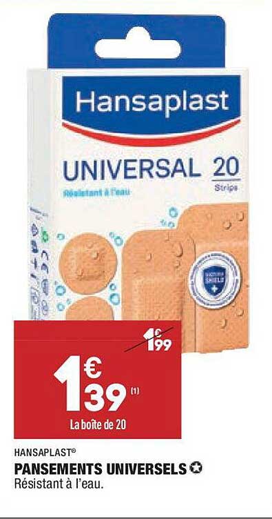 Pansements Universels Hansaplast