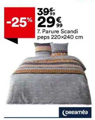 parure scandi peps 220 x 240 cm dreaméa