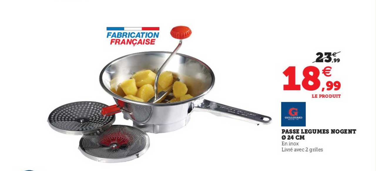 passe légumes nogent ø 24 cm