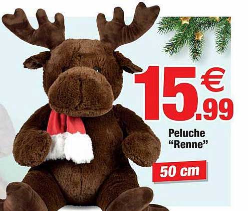 peluche "renne"