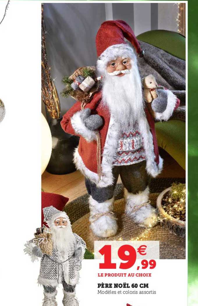 père noël 60 cm