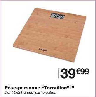 pèse-personne "terraillon"