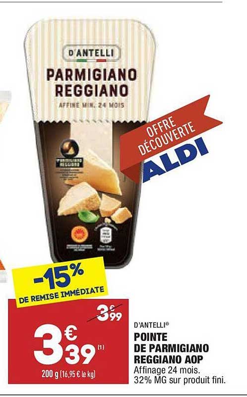 Pointe De Parmigiano Reggiano Aop D'antelli