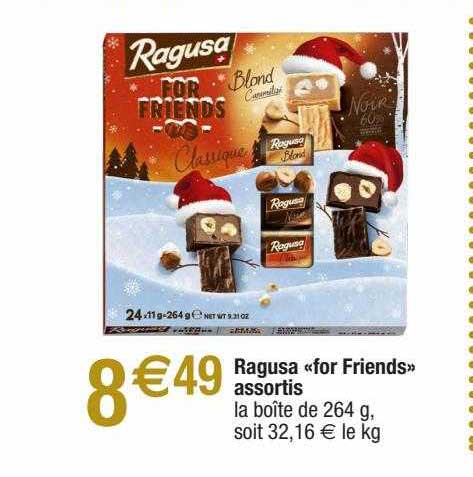 ragusa "for friends" assortis