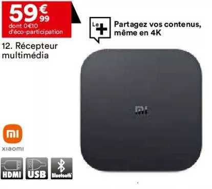 récepteur multimédia xiaomi