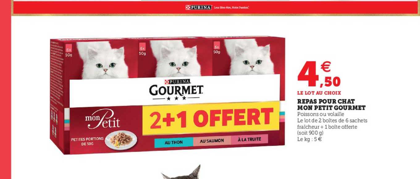 Repas Pour Chat Mon Petit Gourmet