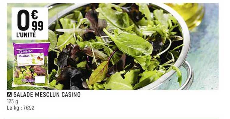 Salade Mesclun Casino