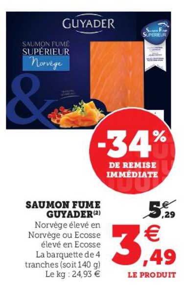 Saumon Fumé Guyader