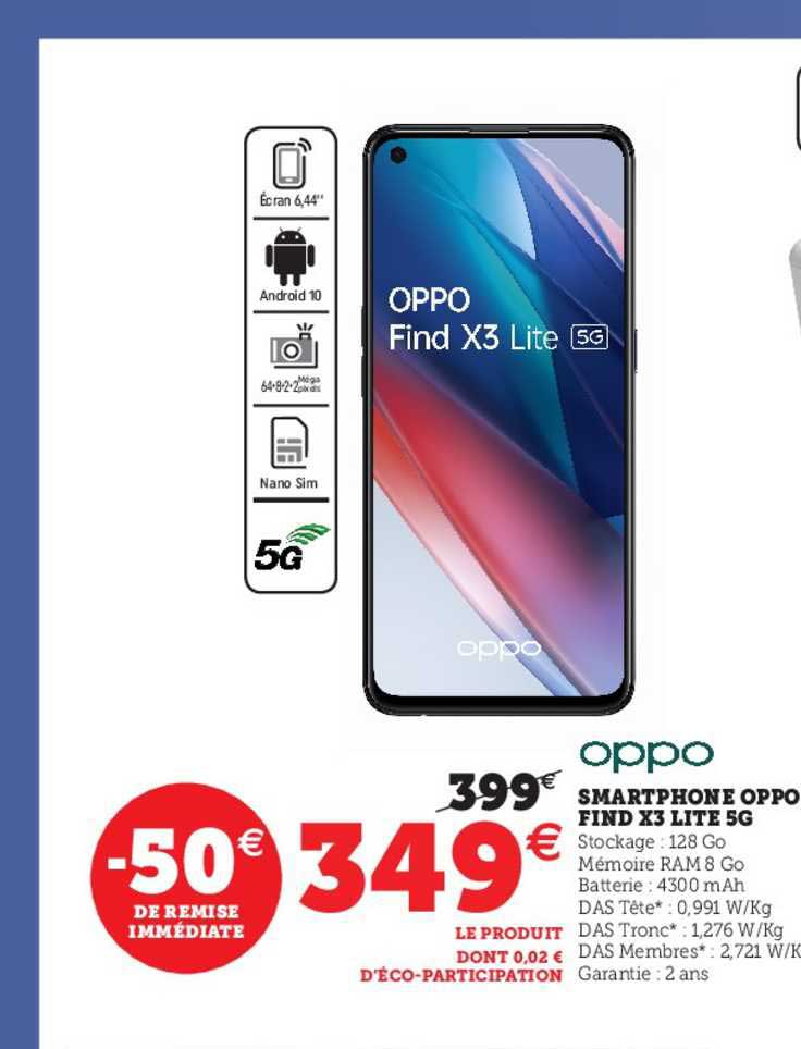 smartphone oppo find x3 lite 5g