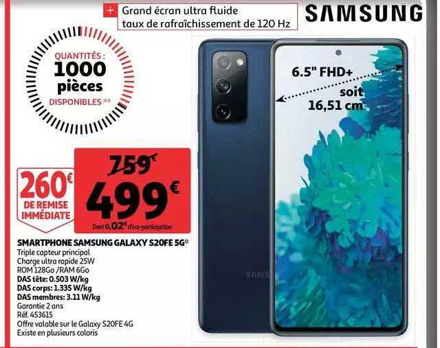 smartphone samsung galaxy s20fe 5g