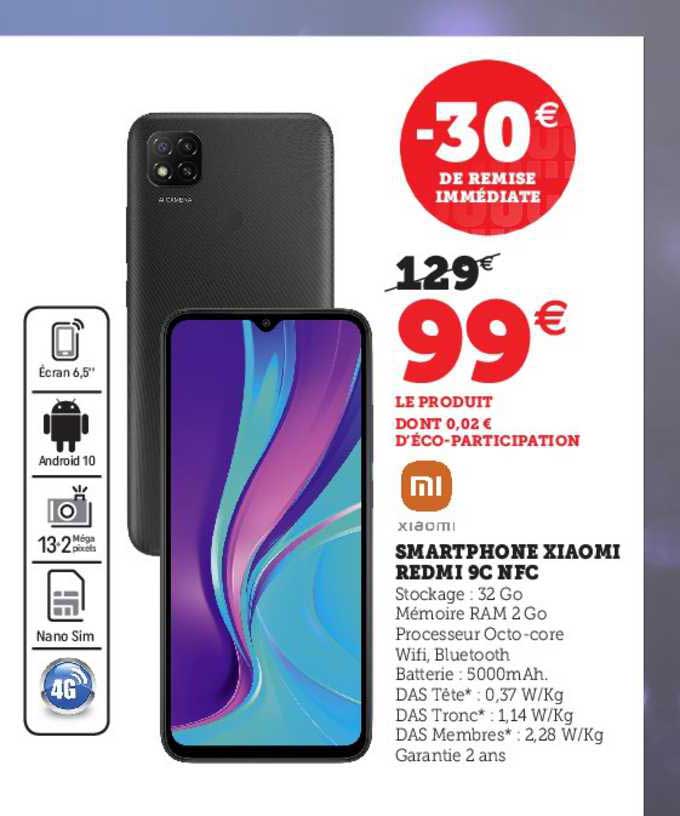 smartphone xiaomi redmi 9c nfc xiaomi
