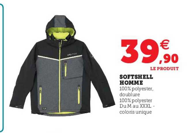 Softshell Homme