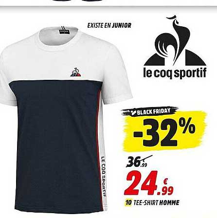 tee-shirt homme le coq sportif