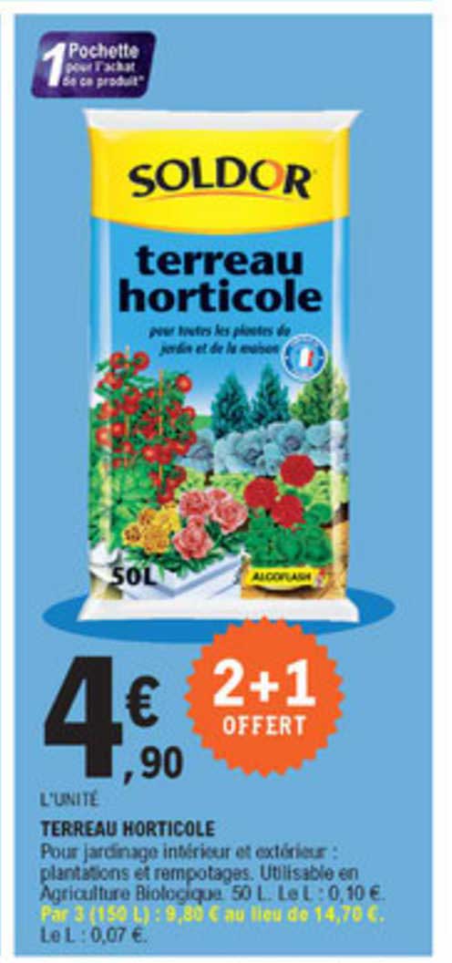 Terreau Horticole Soldor