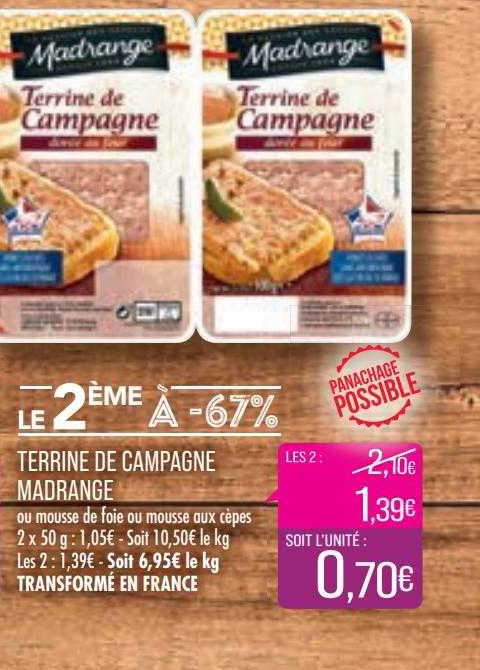 Terrine De Campagne Madrange