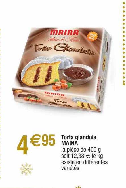 torta gianduia maina