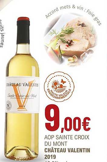 aop sainte croix du mont château valentin 2019