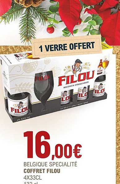 belgique spécialité coffret filou