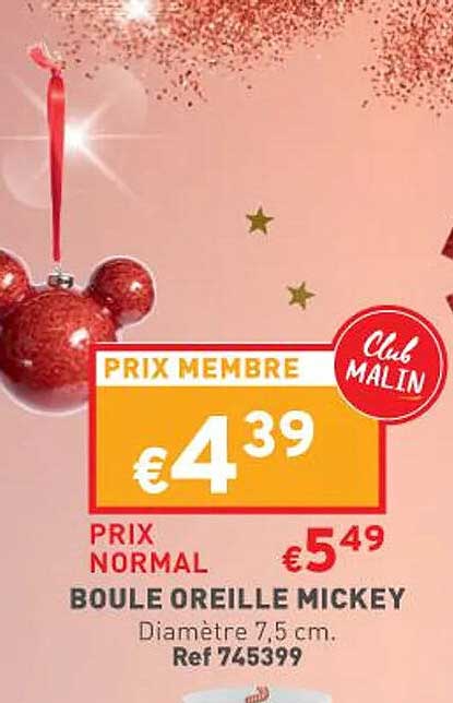 boule oreille mickey
