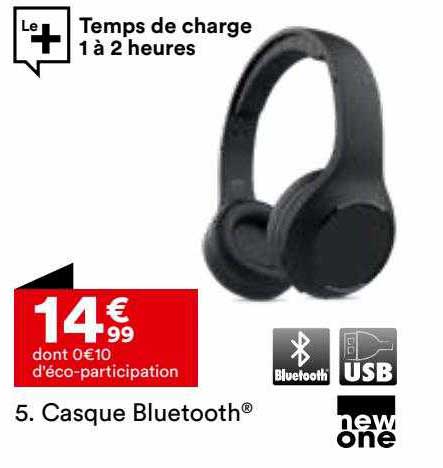 casque bluetooth new one