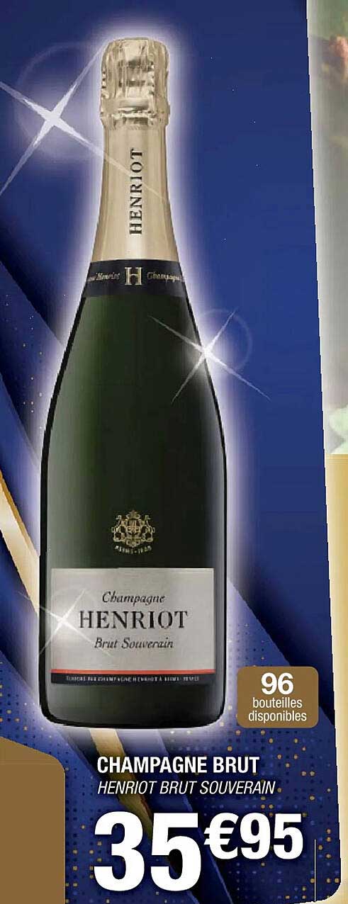 Champagne Brut Henriot Brut Souverain