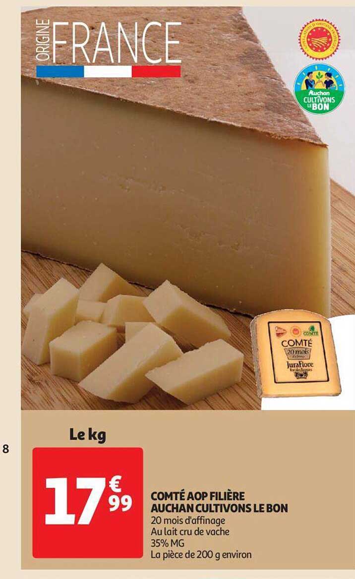 comté aop filière auchan cultivons le bon
