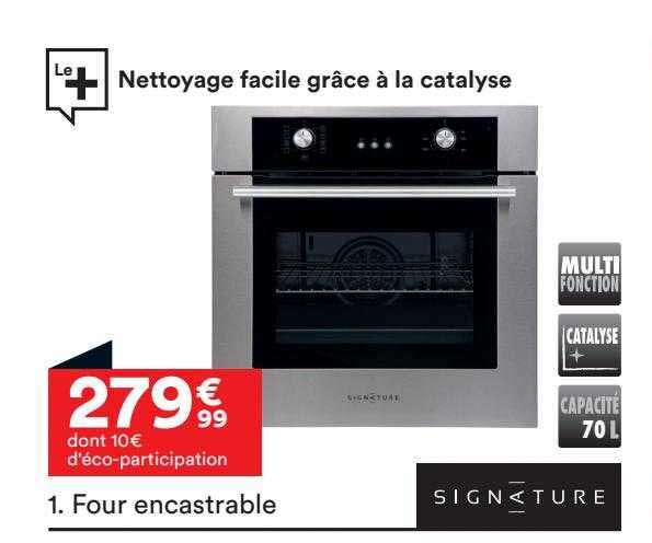 Four Encastrable Signature