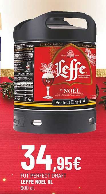 fut perfect draft leffe noël 6l