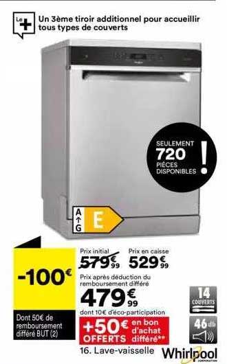 lave-vaisselle whirlpool
