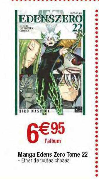 manga édens zéro tome 22 - éther de toutes choses
