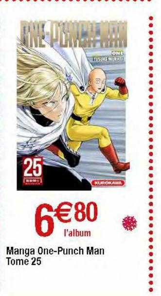 manga one-punch man tome 25