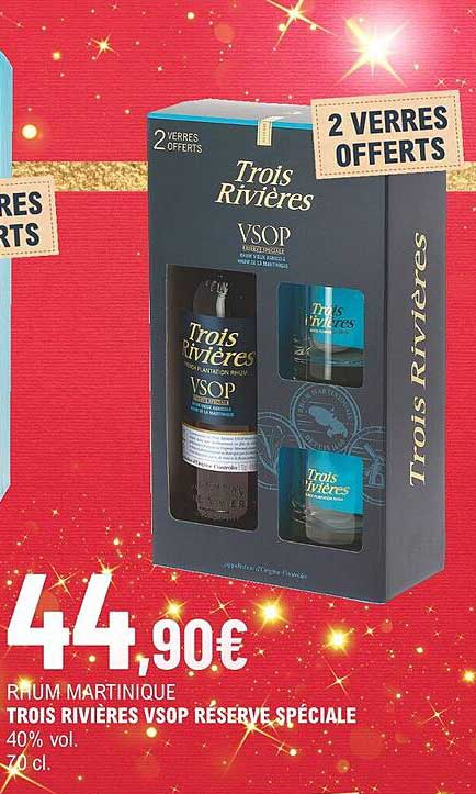 rhum martinique trois rivières vsop réserve spéciale 40% vol.