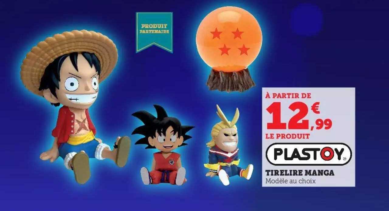 tirelire manga plastoy